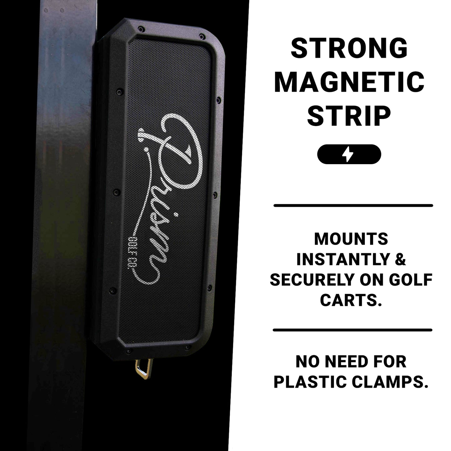 Magnetic Bluetooth Golf Cart Speaker - Mark 1