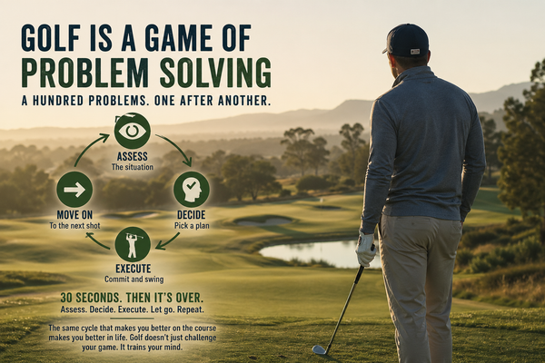 Golf Doesn't Ruin Your Thinking. It Trains It.